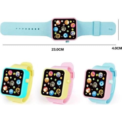 1pcs Early Education 3D Touch Screen Music Smart Watch ABS Wristwatch Toy Kids Children Smart Watch Learning Machine