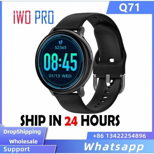 2021 Q71 Smart Watch Women Men Bluetooth Call Health Track Metal Case Watch Clock 1.3 Inch Round Full Touch Screen Smartwatch