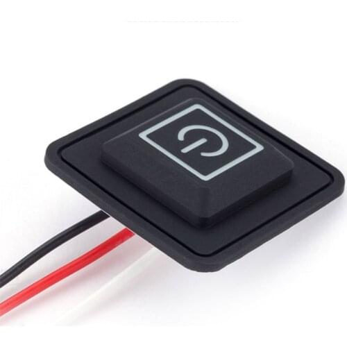 3.7-12V Waterproof Button Switch Heated Vest Pants Temperature Controller Switch D2TD