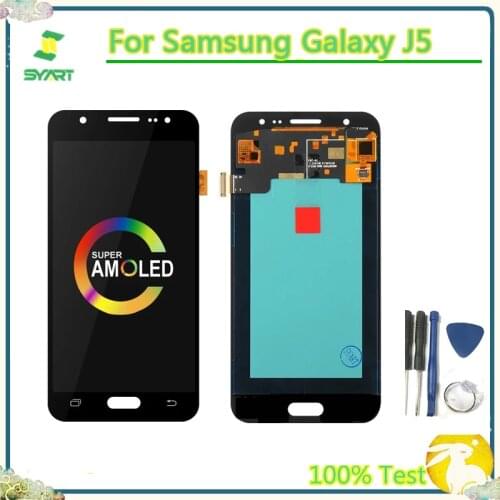 5.0'' Original LCD Display Touch Screen Digitizer Sensor Assembly For Samsung Galaxy J5 2015 J500 LCD SCREEN J500H J500FN J500F