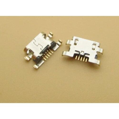 50pcs Charging Socket Connector Power Jack Dock Data Plug Repair Mini Micro USB For Ulefone Gemini MT6737T 5.5" FHD 1920x1080