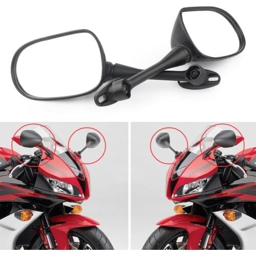 Motorcycle Rear View Side Mirrors Assembly For Honda CBR600RR 2003-2012 2013 2014 & CBR1000RR CBR 1000RR 2004 2005 2006 2007