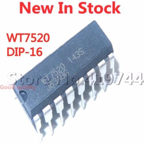 5PCS/LOT WT7520 7520 DIP-16 power chip In Stock NEW original IC