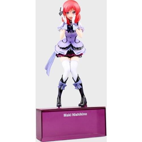 1pcs 22CM pvc Japanese anime figure Lovelive!Birthday Project Maki Nishikino action figure collectible model toys brinquedos