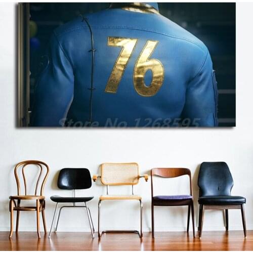 Fallout 76 HD Wallpaper HD Wall Art Canvas Poster And Print Canvas Painting Decorative Picture For Office Living Room Home Decor