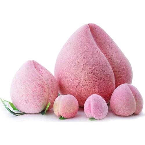 Fake fruit props restaurant dining room home house Kitchen cabinet decoration Artificial Simulation Peach faux fruit Model