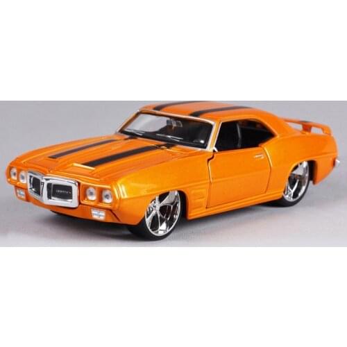 Exquisite Collection 1:24 1969 Pontiac Firebird Alloy Model,High Simulation Die Casting Premium Gift Decoration,Free Shipping