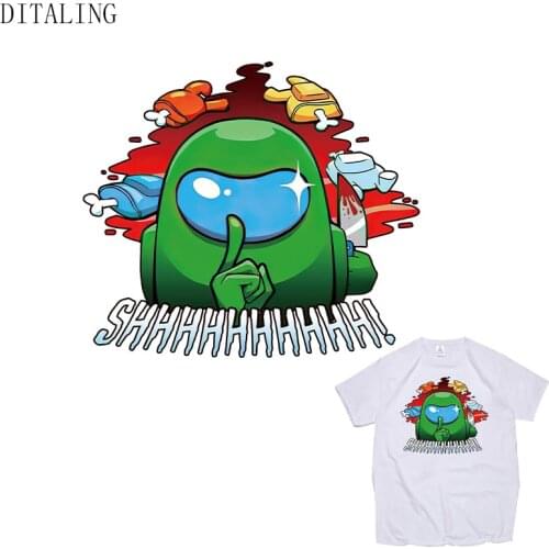 Cool Video Game Patch For Clothing Iron On Transfer For Kids T-Shirt Tops Hoodies Thermal Stickers On Clothes DIY Washable Patch