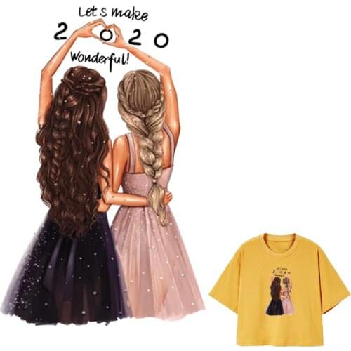 Wish 2020 Best Badges Patches Garment A-Level Washable Thermal Transfer Stripe Diy Military Patch Girl Baby Shirt Stickers