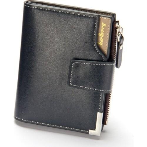 Customized Men Wallets Name Engraving Card Holders Zipper Fashion Short Men Purse PU Leather High Quality Male Purse For Men