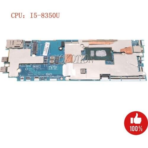 Nokotion NM-B271 For Lenovo ThinkPad X1 Tablet Evo motherboard SR3L9 I5-8350U CPU UHD 620 8G RAM 01AW885 DMX3A
