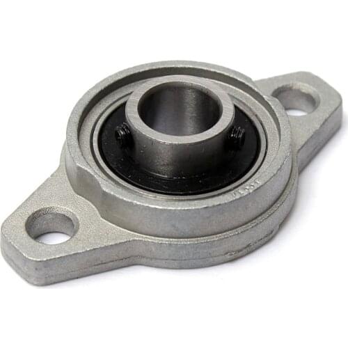 New KFL001 Zinc Alloy Flanged Bearings Bearings Ball Bearings with Stand 12mm