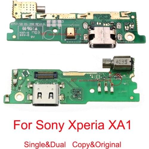 Original USB Charger Charging Dock Port Board Flex Cable For Sony Xperia XA1 G3121 G3125 G3112 F3116 Repair Spare Parts