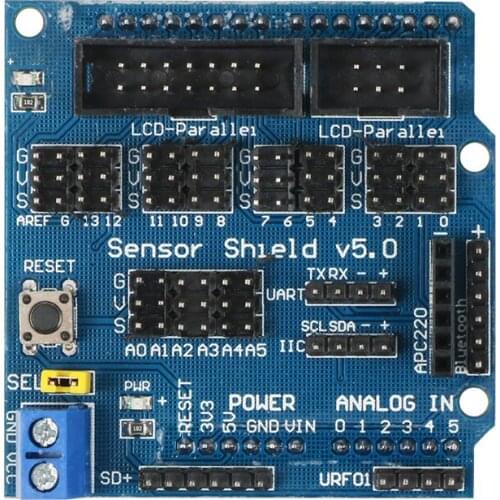 Expanding Board Sensor Shield V5.0 Compatibel with Arduino Uno R3 V5