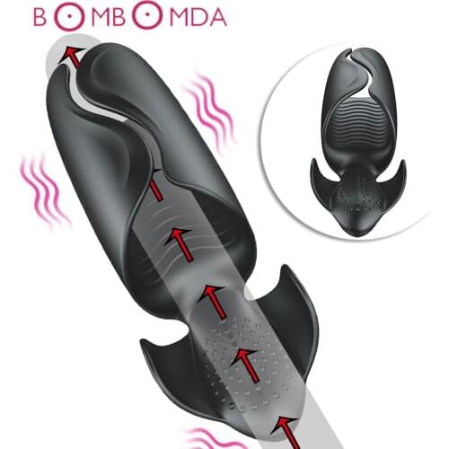 Sex Vibrating Male Masturbation Cup Penis Trainer Erotic Sex Toys Masturbators Vibrators Intimate Sex Product for Men Adult Toys