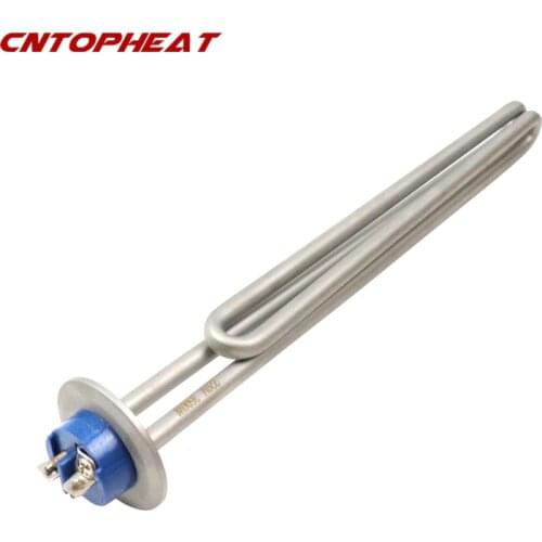 1.5"Tri Clamp(OD50.5mm) 220v 2500w Tubular Electric Water Heater Immersion Heating Element