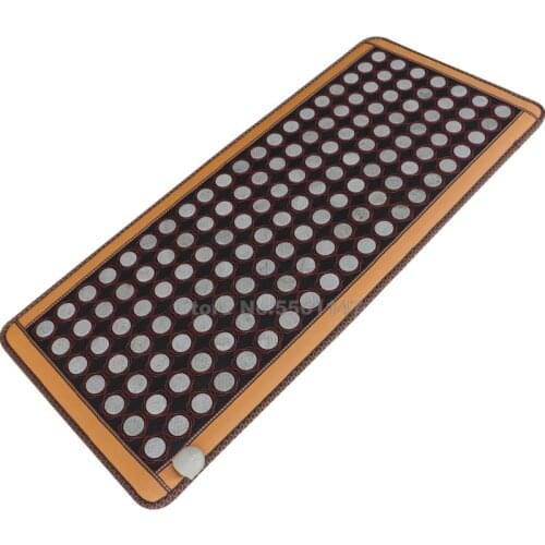 New Sale Tourmaline Jade Stone Massage Cushion Thermal Sofa Mattress Soft Jade Mat Infrared Heating Mat Free Shipping