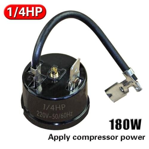 Refrigerator Overload Overheat Protector 1/4HP Compressor Protector Refrigerator Starter Relay