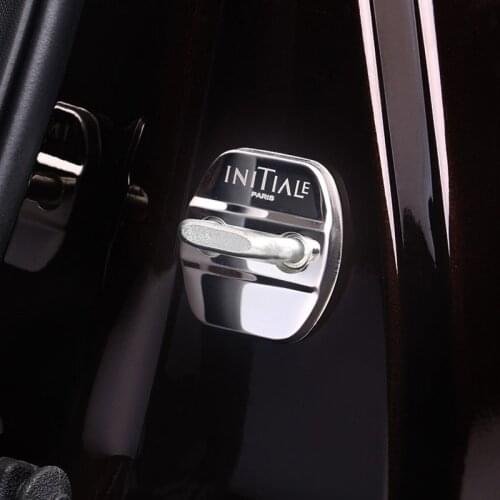 Car Interior Door Lock Cover Buckle protection Trim Sticker for Renault Koleos 2017 2018 2019 Accessories Carstyling