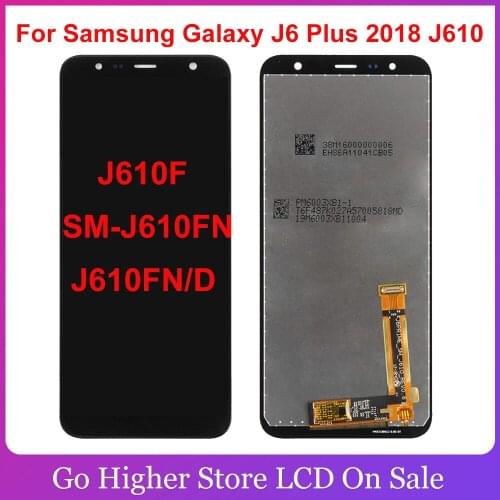 TFT For Samsung Galaxy J6 Plus 2018 J610 LCD Display Touch Screen Digitizer Assembly J610F SM-J610FN J610FN/D Phone Screen