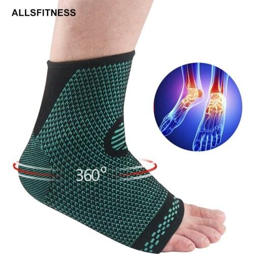 1 Pair Compression Foot Ankle Sock Protector Plantar Fasciitis Anti Fatigue Men Women Ankle Socks Ankle Brace Support Sport
