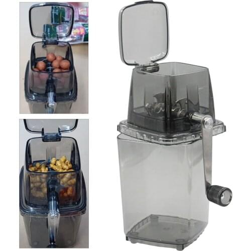 Boilie Bait Ice Crusher Groundbait Grinder Meshing Box Tackles Fodder Tool