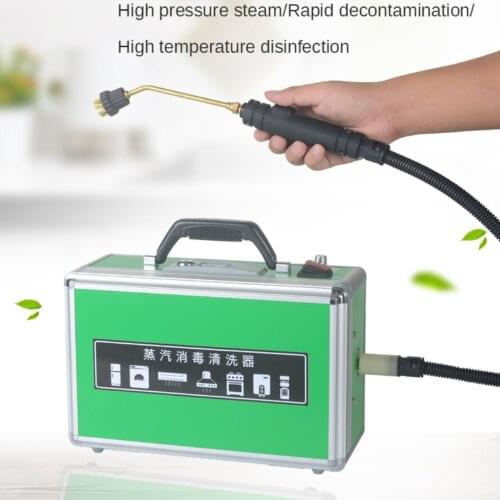 220V EU/KR/AU/UK Plug Electric Steaming Cleaner Steam Sanitizing Machine with Spray Gun for Hood Air Conditioner Kitchen Tool