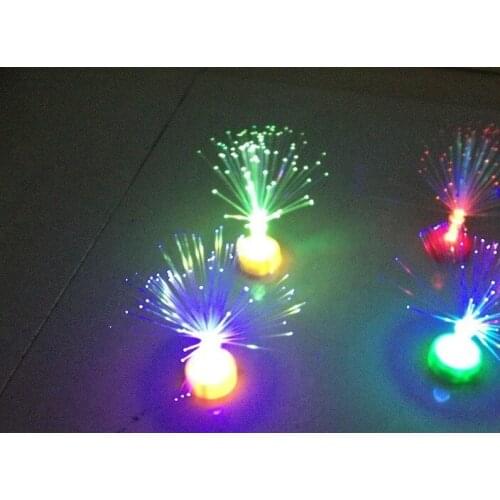 Factory direct spot fiber small candle light led candle light fiber light mini candle fiber optic Christmas tree