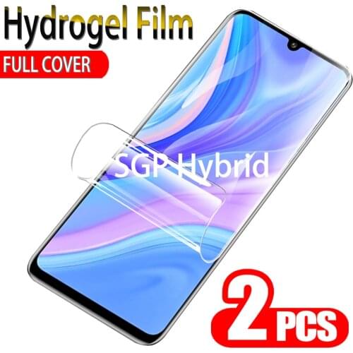 2PCS Hydrogel Film For Huawei Y8P Y6P 2020 Screen Protector Display Protective Film For huawei y8p y6p 2020 huawie hauwei