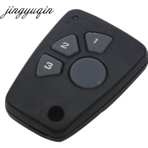 Jingyuqin 30pcs/lot 4 Buttons Key Cover Smart Key Case For Chevrolet Cruze Spark Onix Silverado Volt Aveo Sonic