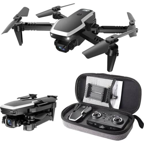S171 Pro Fpv Mini Drone 4k HD Dual Camera Aerial Photography 2.4G RC Quadcopter Altitude Hold Coreless Motor Wifi Foldable Drone