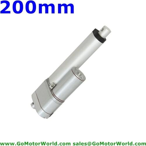 12V 24V 200mm stroke 900N load 80mm/s speed linear actuator with Potentiometer position signal feedback LA10P