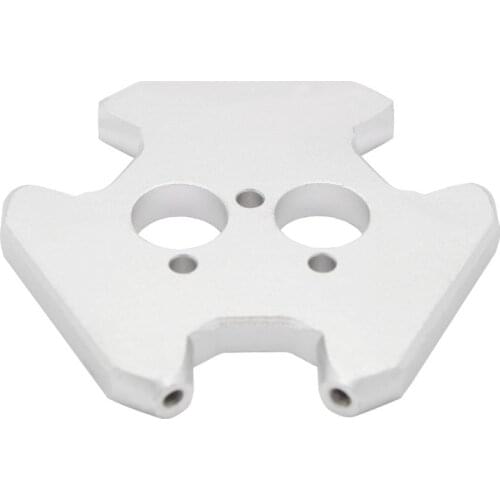 M3 Delta Kossel Double Nozzle Fisheye Effector Double Hole Bore Hammock 3MM Aluminum Alloy For V5 V6 3D Printer Accessories