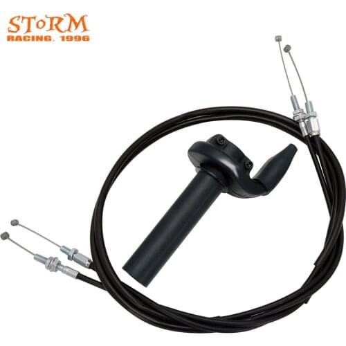 Motorbike FCR Twister Throttle Tube Turn Handle 117CM Cable For Honda CRF150R CRF450R CRF450X CRF250R CRF250X TRX450R