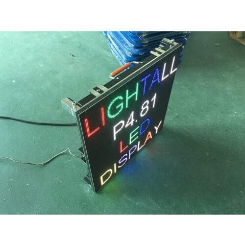 Led matrix full color 500*500mm Indoor P3.91/P4.81 104*104 SMD2121 3in1 LED rental display cabinet panel led video wall