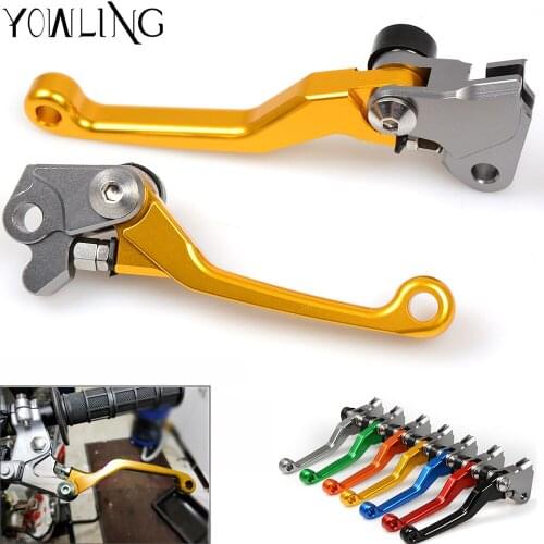 Motorcycle brake lever New CNC Aluminum Pivot Clutch Brake Lever For SUZUKI DRZ 400S/SM 2008 2009 2010 2011 2012 2013 2014