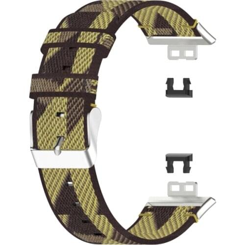 Replacement Nylon Watch Band Wrist Strap for -HUAWEI Watch Fit Smart Watch Q39D