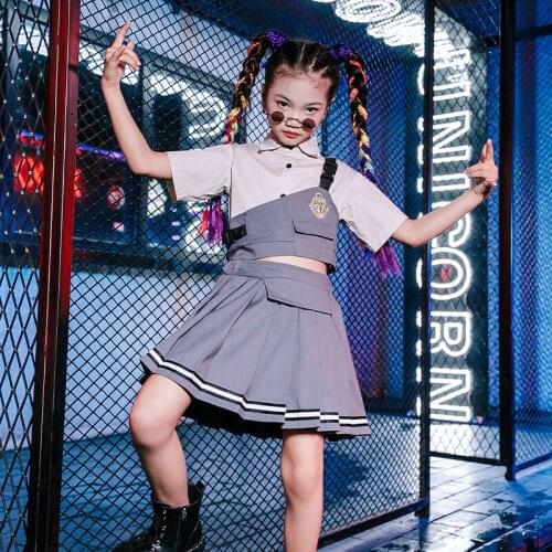 Cheerleader Uniform Girl Sets Summer Dancer Outfit Jazz Dancewear Festival Clothing Performance Costume Designer Clothes DL8055