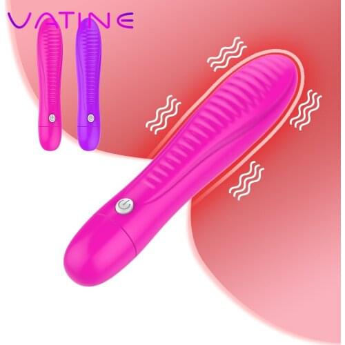 VATINE Clitoris Stimulator Sex Toys for Women Erotic G-spot Dildo Vibrator 12 frequency AV Stick Magic Wand Speed Adjustable
