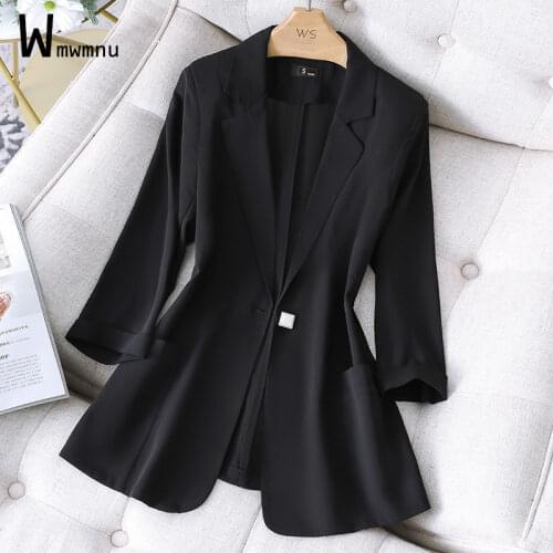 Женские классические пиджаки WMWMNU China At AliExpress
