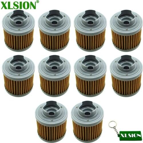 XLSION 10pcs Oil Filter For Kitaco Clutch Cover Honda Grom 125 KTC-1002 Daytona Anima ZS190