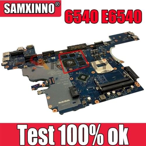 100% working for For DELL latitude 6540 E6540 motherboard rPGA-947 216-0842036 CN-0VWNW8 0VWNW8 VALA0 LA-9413P mainboard