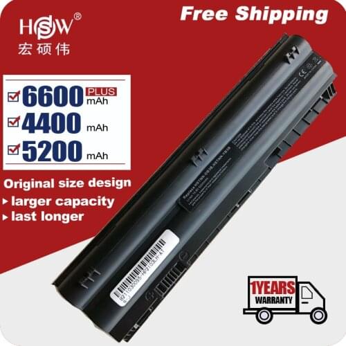 5200mAh Laptop Battery for HP Mini 110-4000 Mini 210 -3000 Pavilion dm1-4000 646657-251,2Q96AA,646757-001,646755-001
