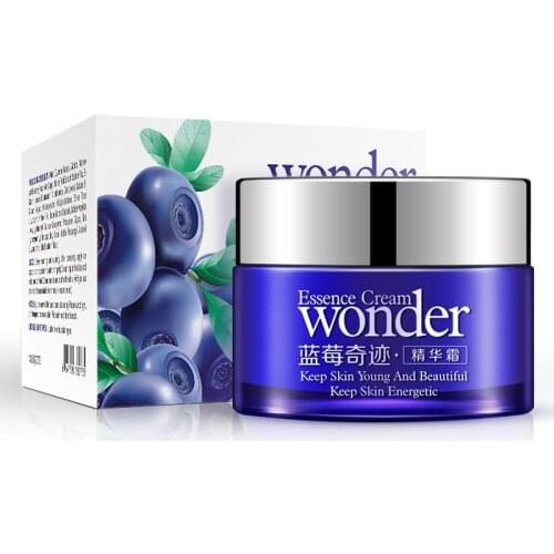 BIOAQUA Blueberry Essence Whitening Moisturizing Day Cream Deep Hydrating Anti Wrinkle Anti-Aging Face Cream