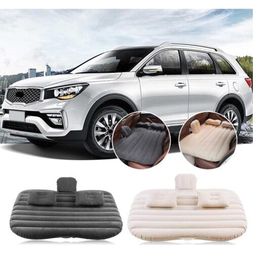 Car Inflatable Bed Back Seat Mattress Airbed for Rest Sleep Travel Camping Inflatable Sofa Cushion Oversea Car Accessories
