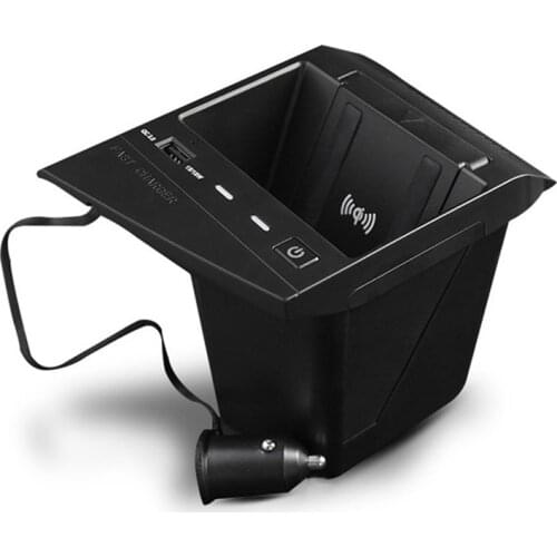 15W Car Wireless Charger Phone Fast Charging Plate Holder for Lexus ES300H/200/260 2018-2021