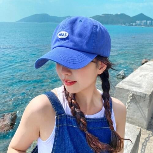 Solid Letter Baseball Caps Embroidery Hip Hop Soft Bob Snapback Hats Men Women Adjustable Gorras Casquette Unisex Couple Gorros