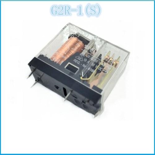 G2R-1 12VDC/24VDC G2R-1 DC12V/DC24V 10A OMRON relay four open four closed 5 needle electronic component solid state relays