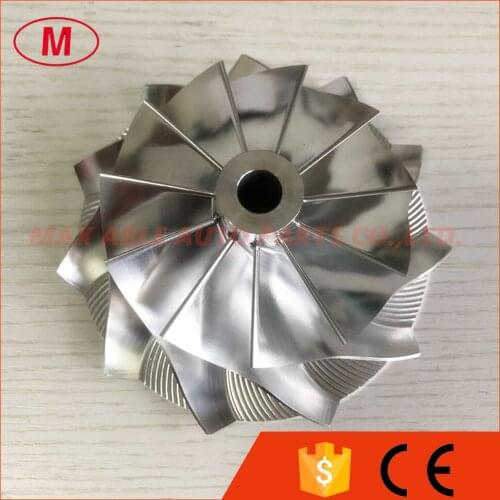 GTX4202 75.83/102.75mm 11+0 blades racing turbocharger billet/milling/aluminum 2618 compressor wheel