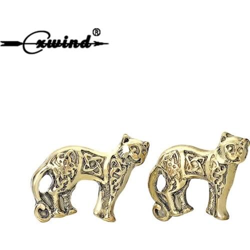 Cxwind Cute Style Cat Earrings For Women Girl Statement Animal Cat Stud Earring Exquisite Retro boucle d'oreille femme 2019